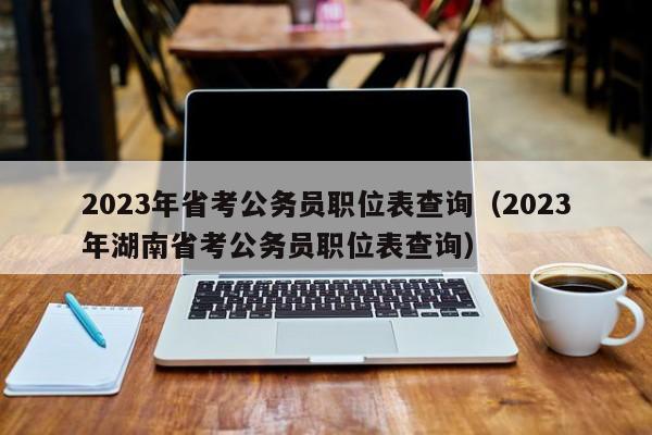 2023年省考公务员职位表查询（2023年湖南省考公务员职位表查询）