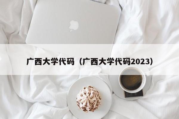 广西大学代码（广西大学代码2023）