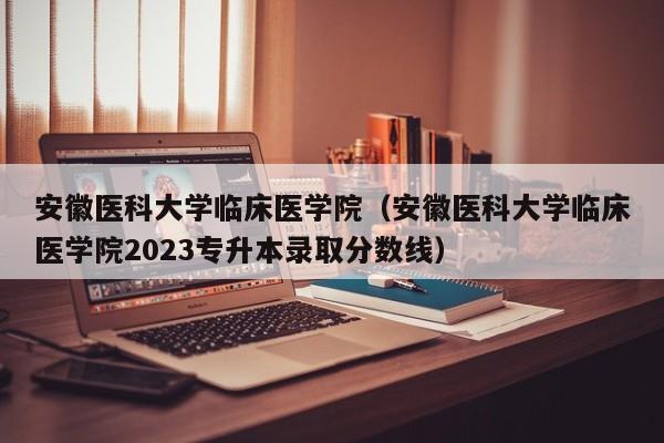 安徽医科大学临床医学院（安徽医科大学临床医学院2023专升本录取分数线）