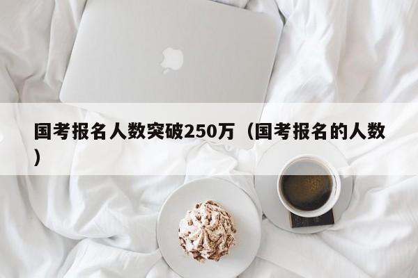 国考报名人数突破250万（国考报名的人数）