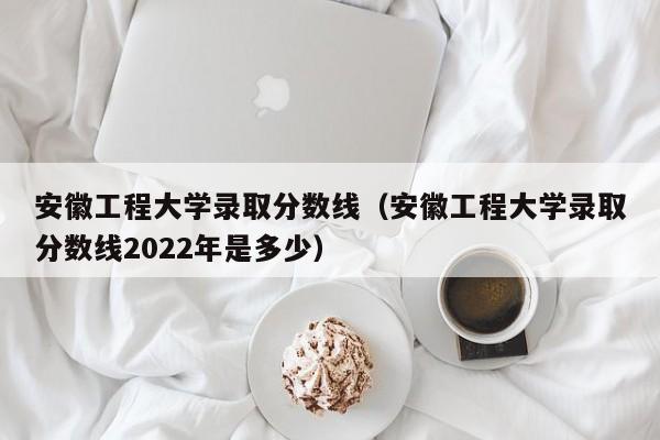 安徽工程大学录取分数线（安徽工程大学录取分数线2022年是多少）