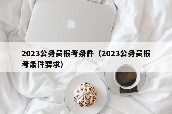 2023公务员报考条件（2023公务员报考条件要求）